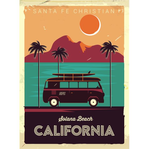 SFC Retro Van Poster Thumbnail