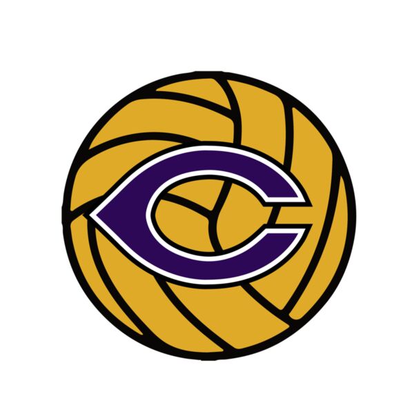 Carlsbad Girls Water Polo Circle Ball White Txt Thumbnail