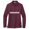 Women's Silk Touch Long Sleeve Polo Thumbnail