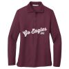 Women's Silk Touch Long Sleeve Polo Thumbnail