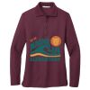 Women's Silk Touch Long Sleeve Polo Thumbnail