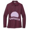 Women's Silk Touch Long Sleeve Polo Thumbnail