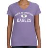Women's V-Neck Fine Jersey Tee Thumbnail