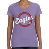 Women's V-Neck Fine Jersey Tee Thumbnail