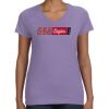 Women's V-Neck Fine Jersey Tee Thumbnail