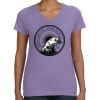 Women's V-Neck Fine Jersey Tee Thumbnail