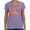 Women's V-Neck Fine Jersey Tee Thumbnail