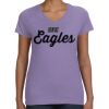 Women's V-Neck Fine Jersey Tee Thumbnail