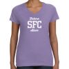 Women's V-Neck Fine Jersey Tee Thumbnail