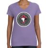 Women's V-Neck Fine Jersey Tee Thumbnail