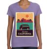 Women's V-Neck Fine Jersey Tee Thumbnail