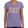 Women's V-Neck Fine Jersey Tee Thumbnail