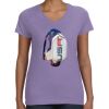 Women's V-Neck Fine Jersey Tee Thumbnail