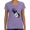 Women's V-Neck Fine Jersey Tee Thumbnail