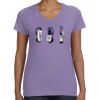 Women's V-Neck Fine Jersey Tee Thumbnail