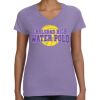 Women's V-Neck Fine Jersey Tee Thumbnail