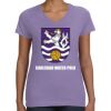 Women's V-Neck Fine Jersey Tee Thumbnail