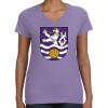 Women's V-Neck Fine Jersey Tee Thumbnail
