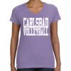 Women's V-Neck Fine Jersey Tee Thumbnail