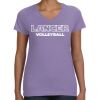 Women's V-Neck Fine Jersey Tee Thumbnail