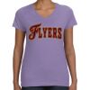 Women's V-Neck Fine Jersey Tee Thumbnail