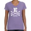 Women's V-Neck Fine Jersey Tee Thumbnail