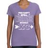 Women's V-Neck Fine Jersey Tee Thumbnail