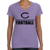 Women's V-Neck Fine Jersey Tee Thumbnail
