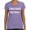 Women's V-Neck Fine Jersey Tee Thumbnail
