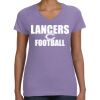 Women's V-Neck Fine Jersey Tee Thumbnail