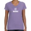 Women's V-Neck Fine Jersey Tee Thumbnail