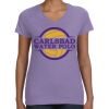 Women's V-Neck Fine Jersey Tee Thumbnail