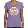 Women's V-Neck Fine Jersey Tee Thumbnail