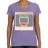 Women's V-Neck Fine Jersey Tee Thumbnail