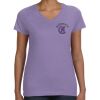 Women's V-Neck Fine Jersey Tee Thumbnail