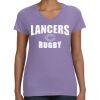 Women's V-Neck Fine Jersey Tee Thumbnail
