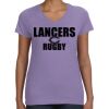 Women's V-Neck Fine Jersey Tee Thumbnail