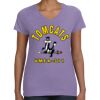 Women's V-Neck Fine Jersey Tee Thumbnail