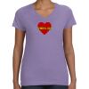 Women's V-Neck Fine Jersey Tee Thumbnail