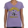 Women's V-Neck Fine Jersey Tee Thumbnail