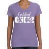 Women's V-Neck Fine Jersey Tee Thumbnail