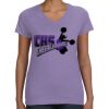 Women's V-Neck Fine Jersey Tee Thumbnail