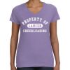 Women's V-Neck Fine Jersey Tee Thumbnail