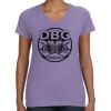 Women's V-Neck Fine Jersey Tee Thumbnail
