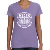 Women's V-Neck Fine Jersey Tee Thumbnail