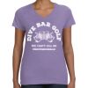 Women's V-Neck Fine Jersey Tee Thumbnail