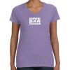 Women's V-Neck Fine Jersey Tee Thumbnail