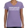 Women's V-Neck Fine Jersey Tee Thumbnail