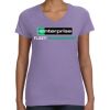 Women's V-Neck Fine Jersey Tee Thumbnail