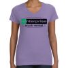 Women's V-Neck Fine Jersey Tee Thumbnail